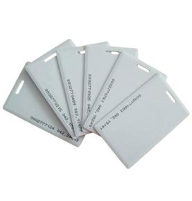 Carte d'identité personnalisée à induction RFID contrôle d'accès à la propriété présence TK4100 puce épaisse carte 125k basse fréquence LF membre carte blanche