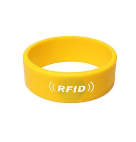 Bracelet circulaire en silicone RFID