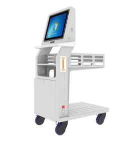 Chariot de comptage et de contrôle d'inventaire de bibliothèque RFID