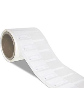 Étiquette de recherche d'objet clignotante RFID UHF personnalisée par les fabricants, protocole passif 6C, étiquette électronique RFID, câble réseau de salle informatique