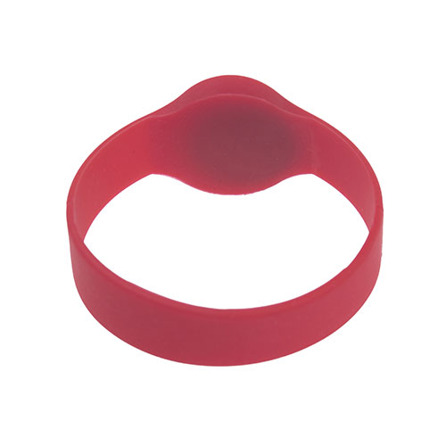 Bracelet à bout rond en silicone RFID 4