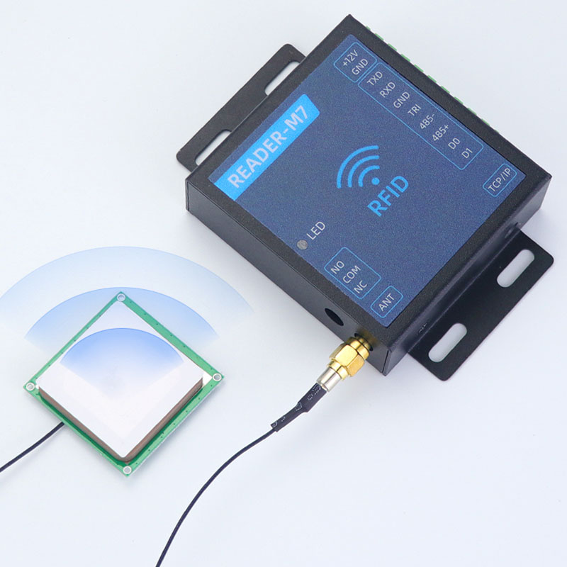 Module lecteur RFID UHF port série port réseau identification radiofréquence lecteur d'étiquettes électroniques UHF 915 MHz 4